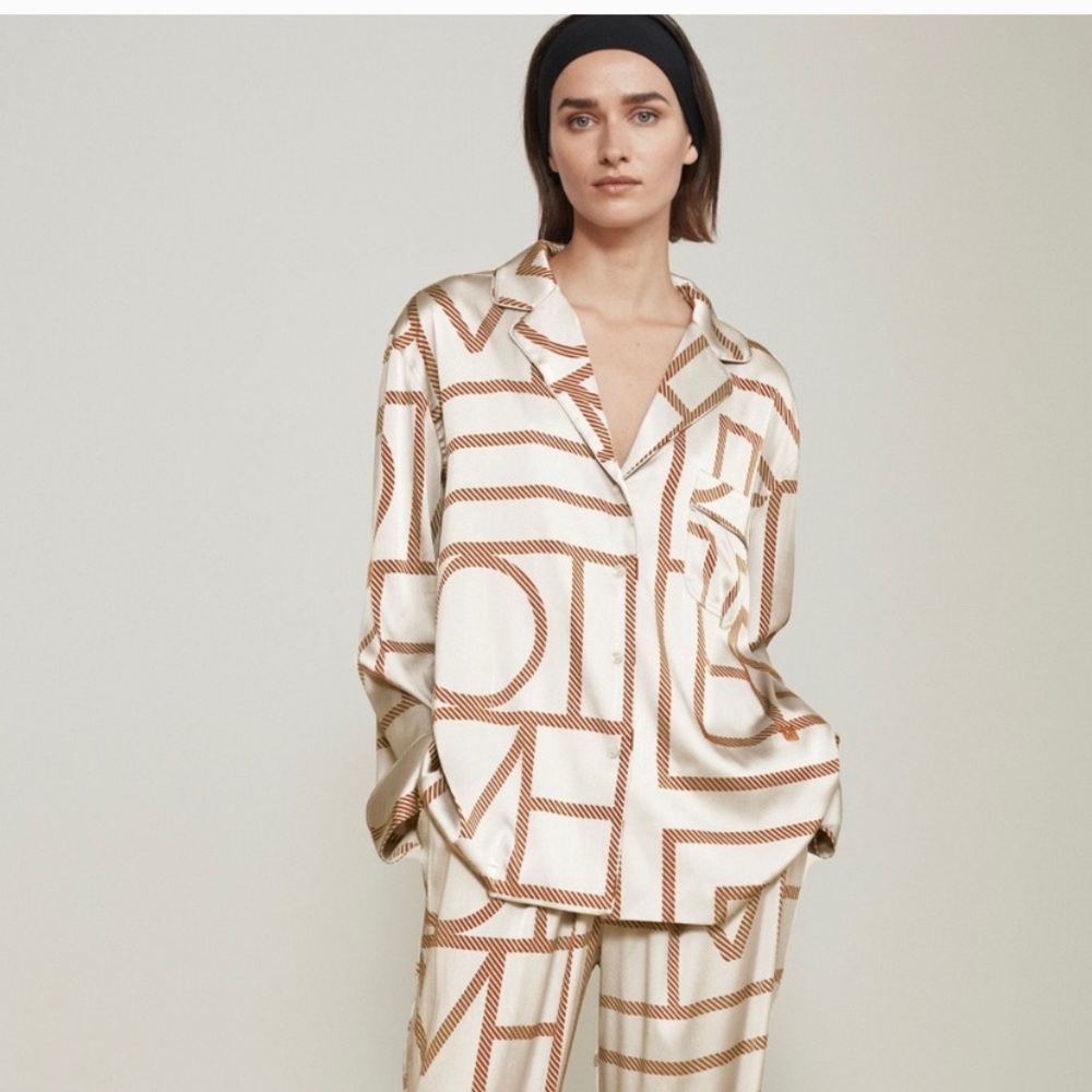 Toteme - Lanasallos Print Silk Set